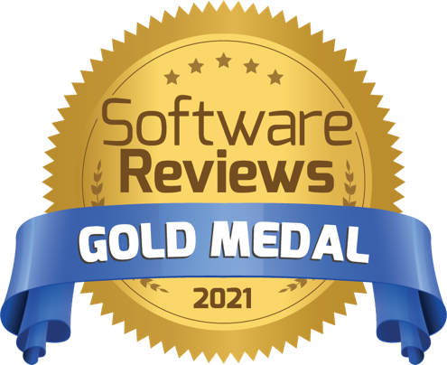 Sofware Reviews gold medal logo