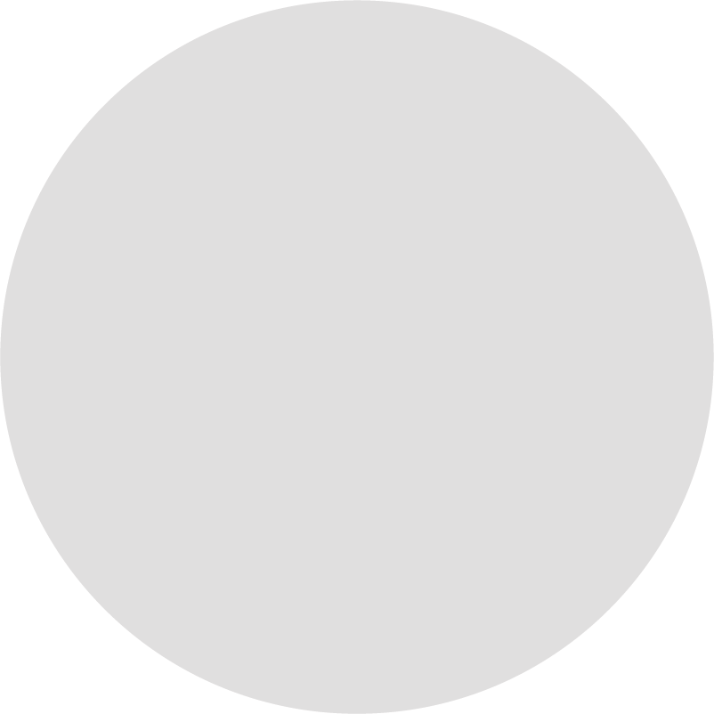 a grey circle