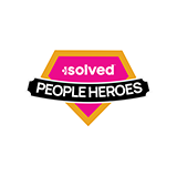 people heroes badge